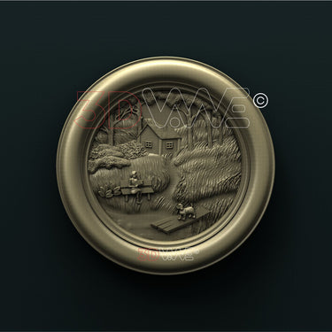 LAKE HOUSE 3D STL 3DWave